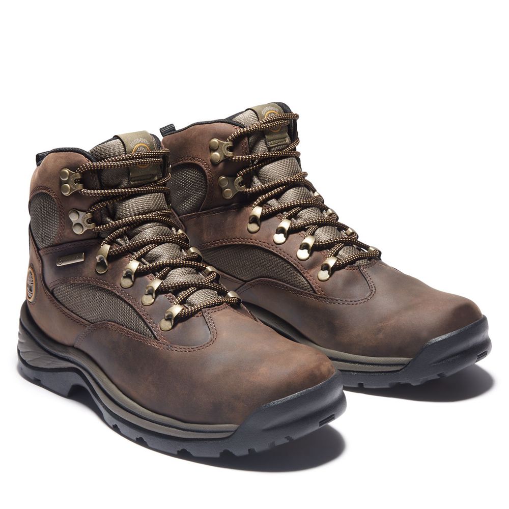 Bocanci De Drumeție Timberland Barbati Maro - Chocorua Trail Mid Waterproof - Romania - ORTUEL947